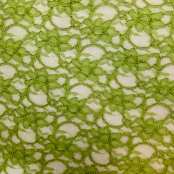 Corded Lace Lime
